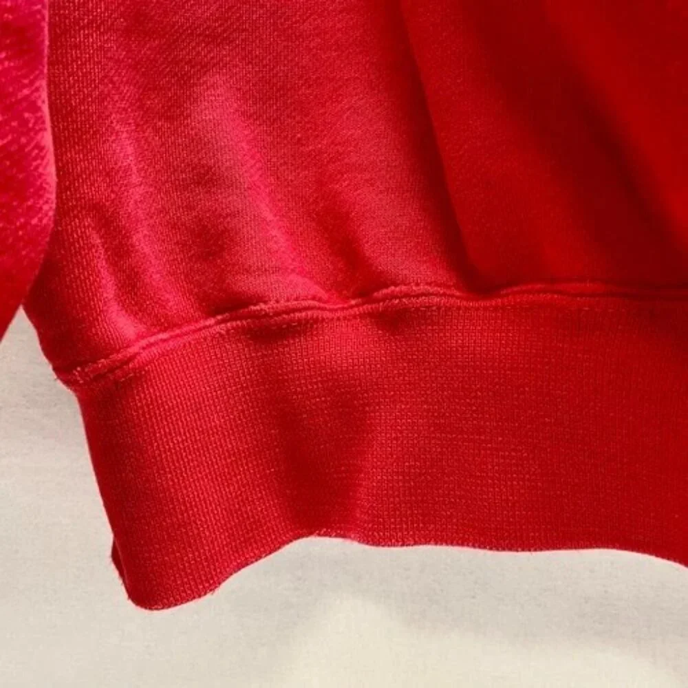 Vintage Nebraska Cornhuskers Sweatshirt Men's XXL Red 90s Gear For Sports Cotton - Picture 5 of 16